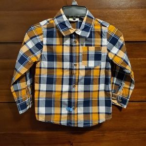 BOGO! Crazy8 Size 4t Plaid Button Down Shirt